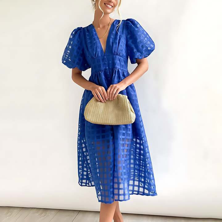 Julia | Elegant Summer Midi Dress