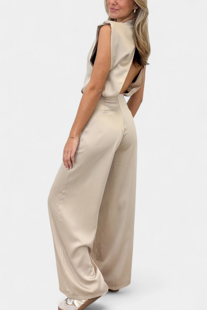 Francis Mono Backless in Fluid Fabric
