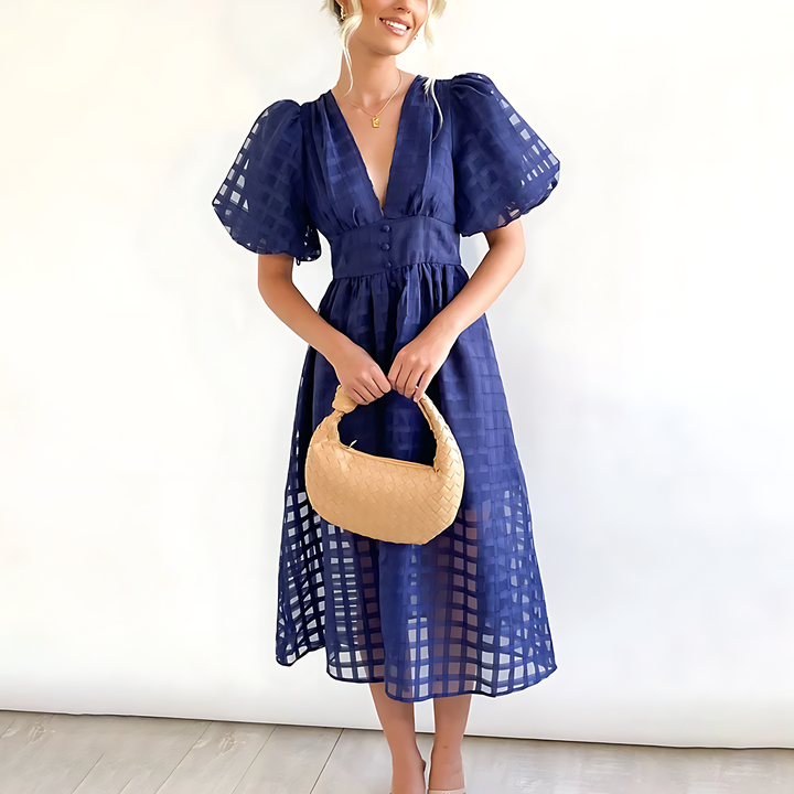 Julia | Elegant Summer Midi Dress