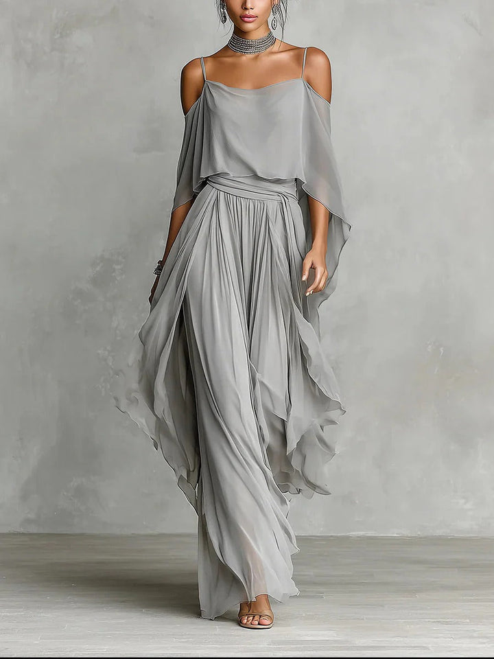 Roneeta | Sleeveless Top and Loose Trousers Set