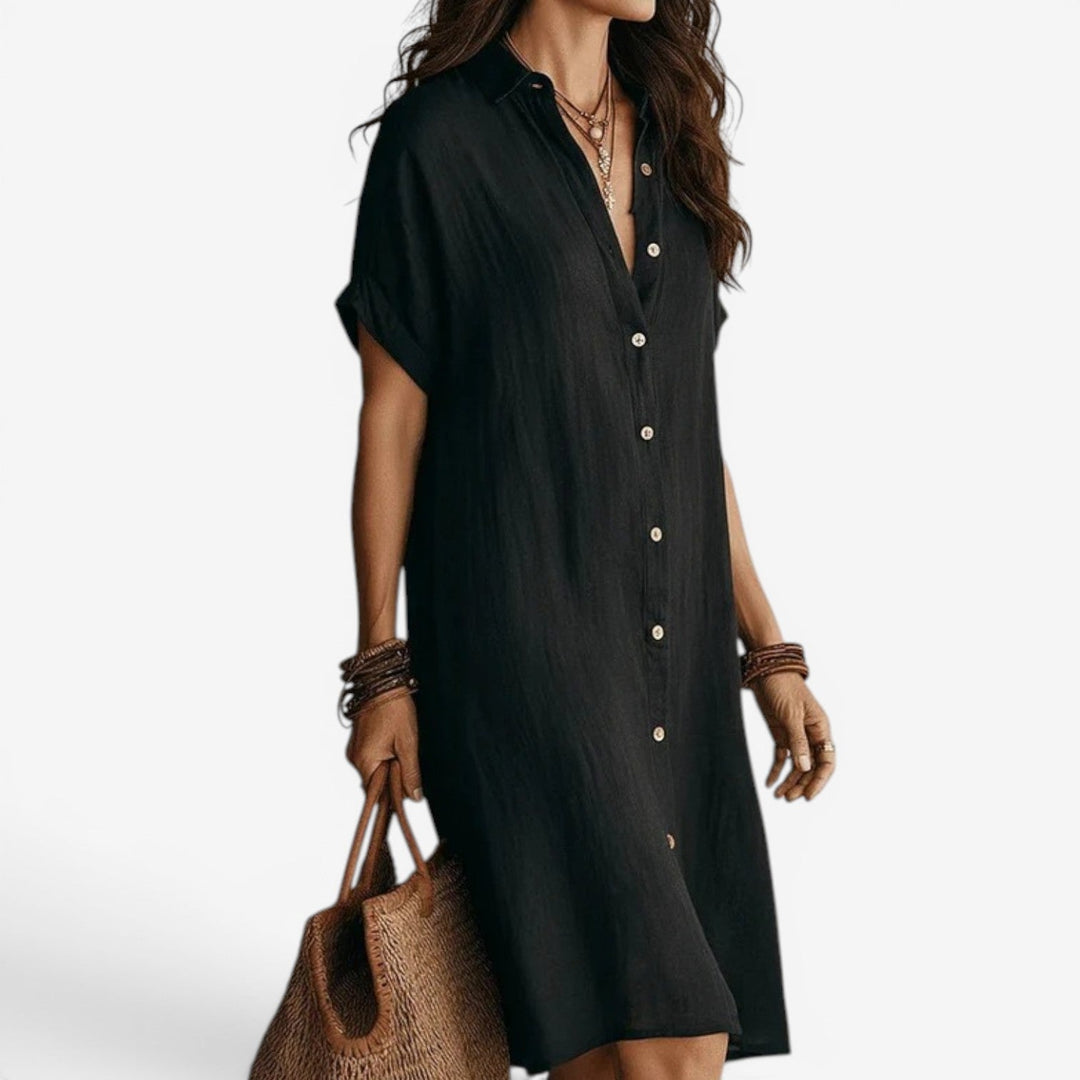 Jenny™ Linen Shirt Dress
