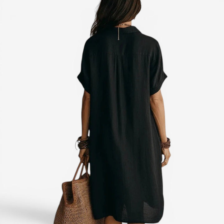 Jenny™ Linen Shirt Dress