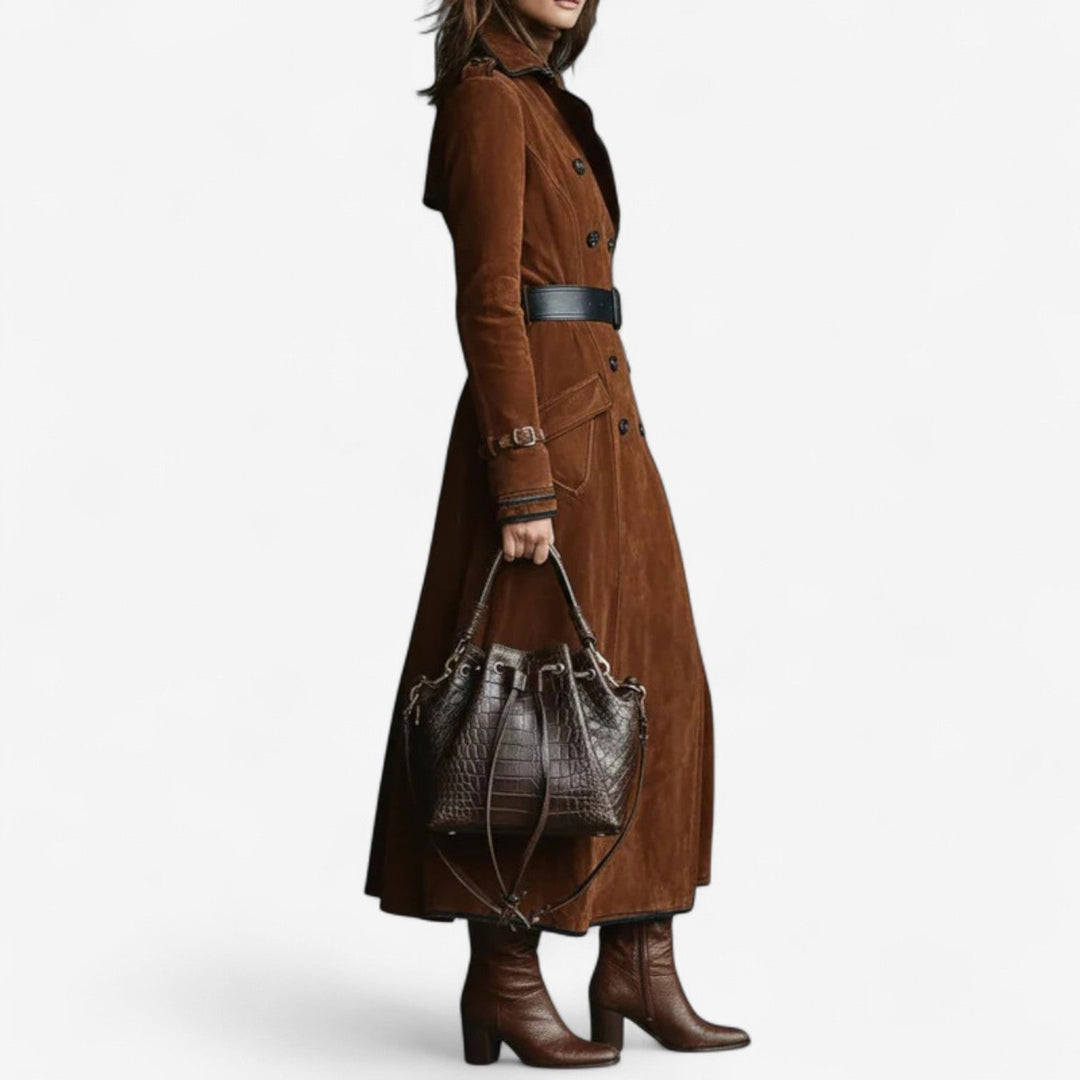 Nathaly™ | Long Trench Coat
