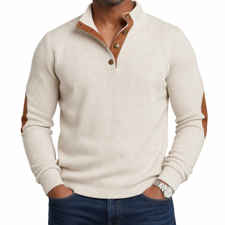 Jameson™ | Men's Autumn Button-Up Sweater