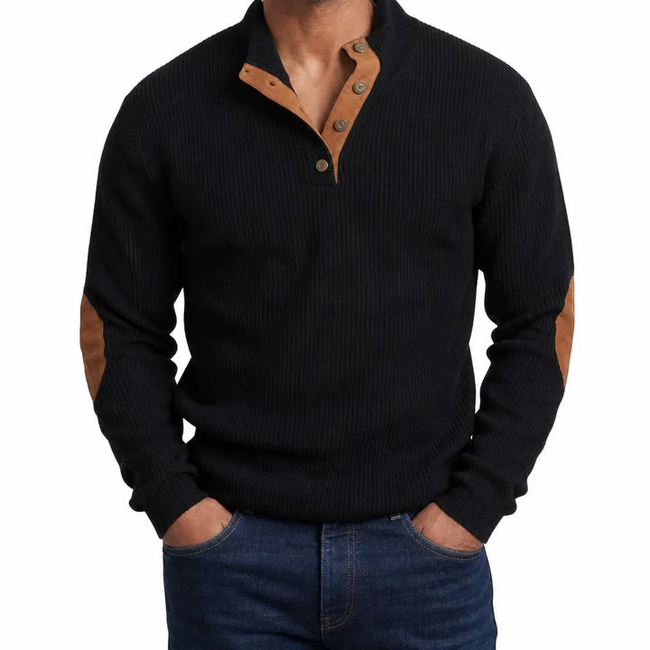 Jameson™ | Men's Autumn Button-Up Sweater