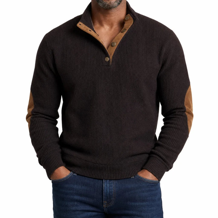 Jameson™ | Men's Autumn Button-Up Sweater