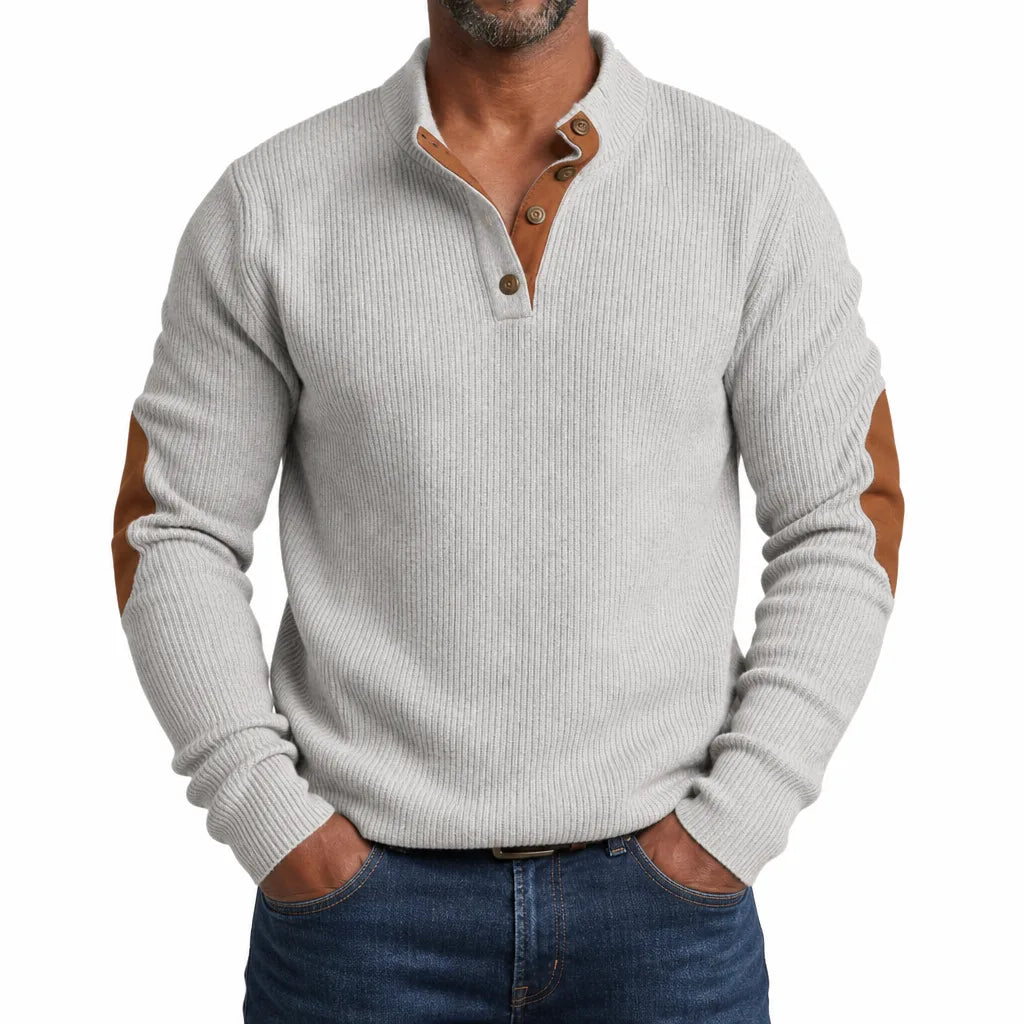 Jameson™ | Men's Autumn Button-Up Sweater