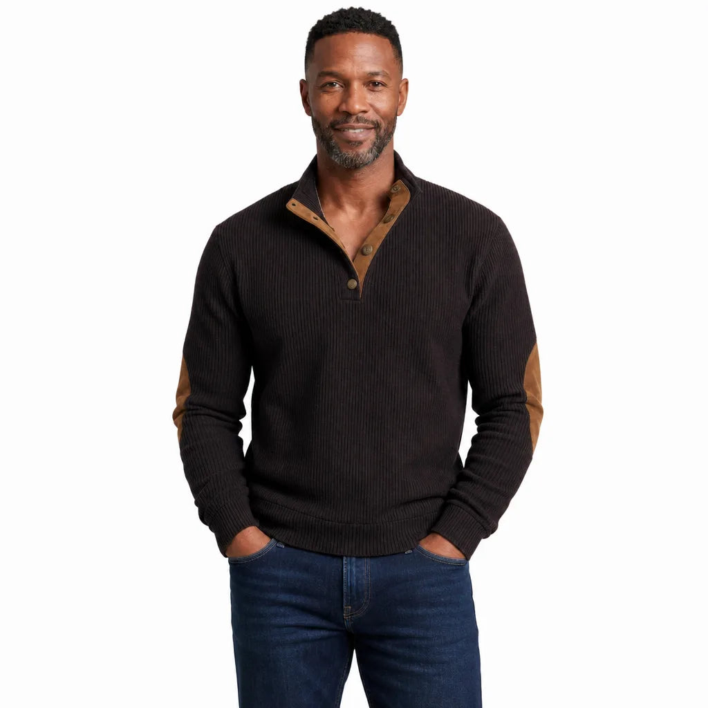 Jameson™ | Men's Autumn Button-Up Sweater
