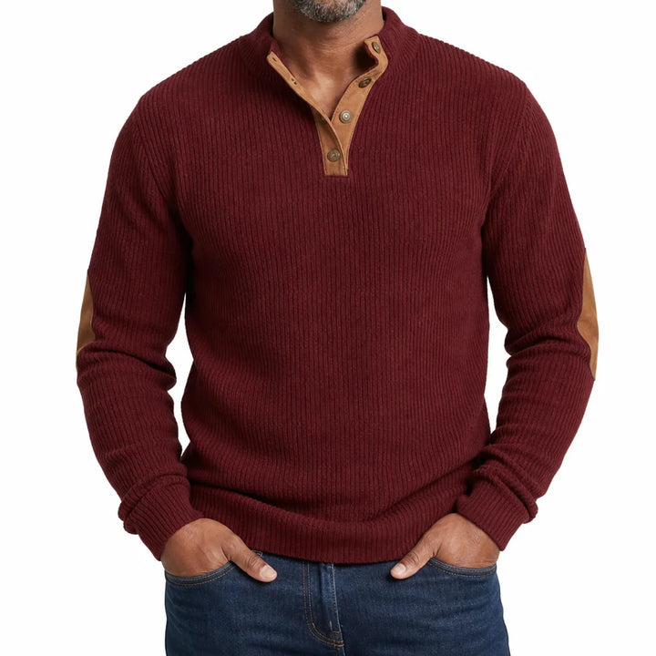 Jameson™ | Men's Autumn Button-Up Sweater