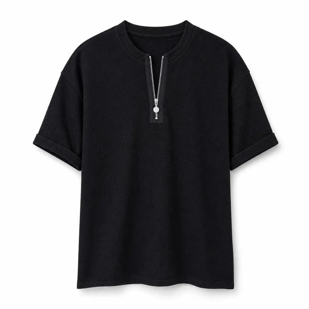 Jay™ | Men's Waffle Half-Zip Tee