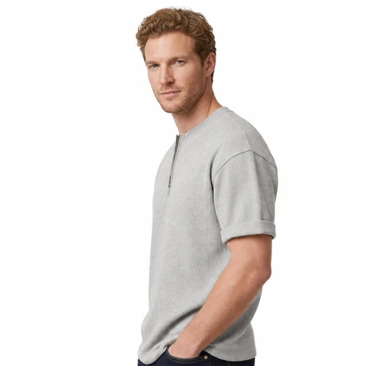 Jay™ | Men's Waffle Half-Zip Tee