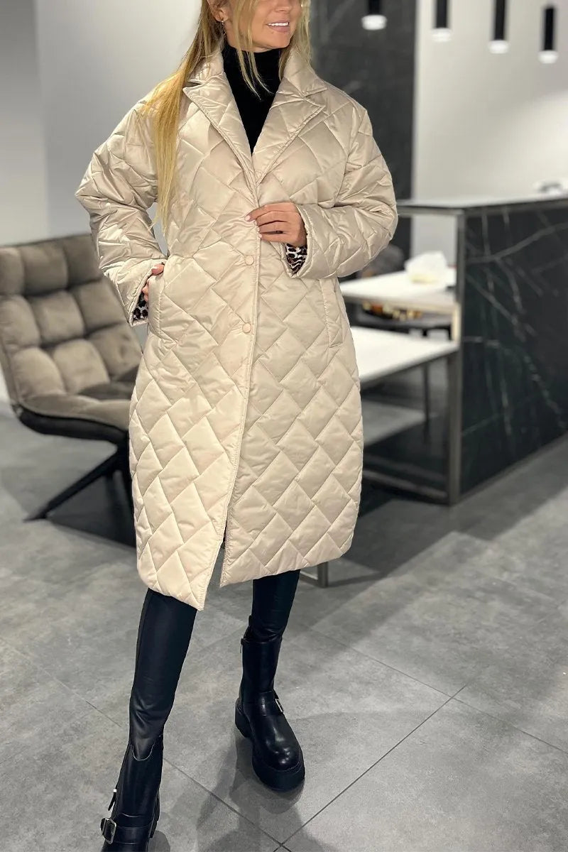 Veronica - Quilted Winter Jacket – Warm and Modern