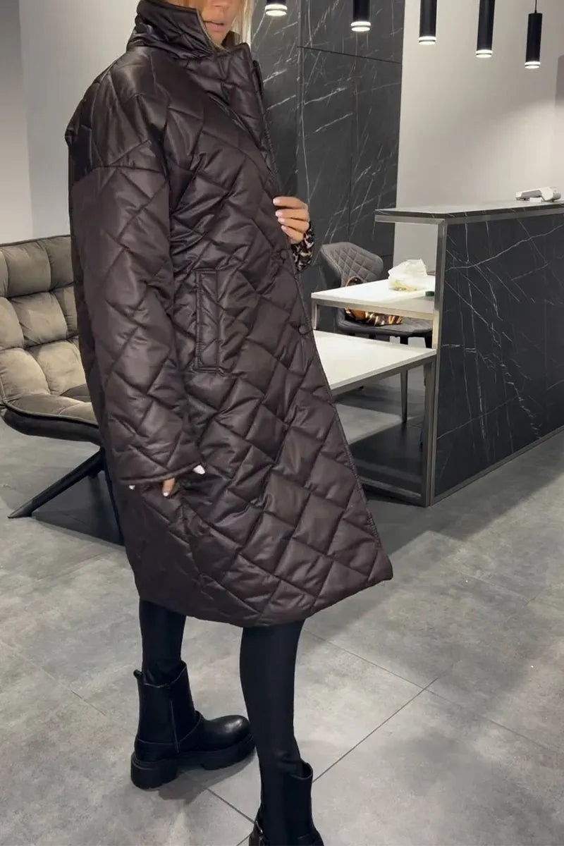 Veronica - Quilted Winter Jacket – Warm and Modern