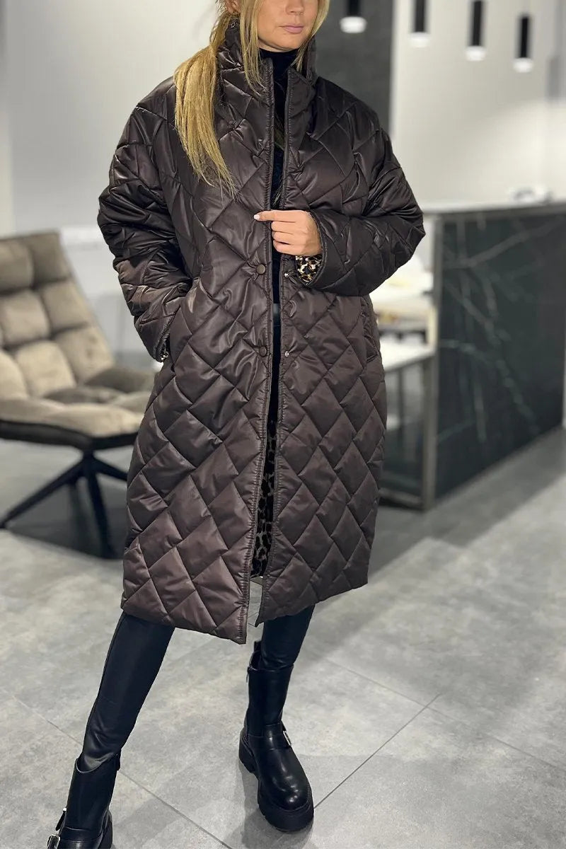 Veronica - Quilted Winter Jacket – Warm and Modern