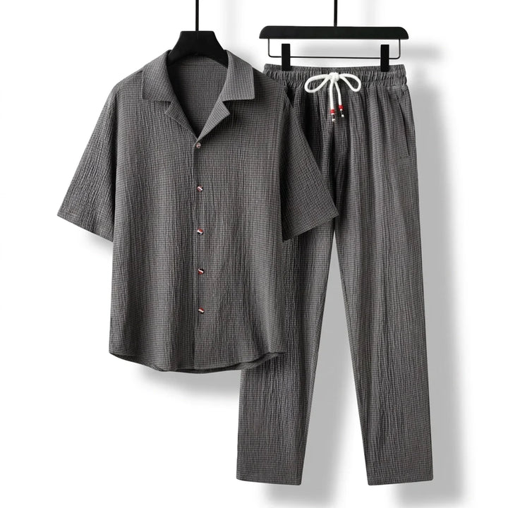Kaelis™ | Men's Linen Shirt Set