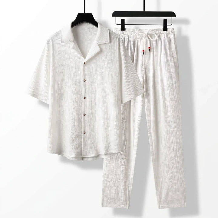 Kaelis™ | Men's Linen Shirt Set