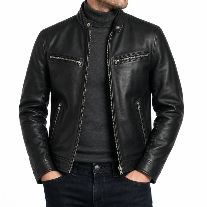 Lucian™ | Men's Leather Jacket