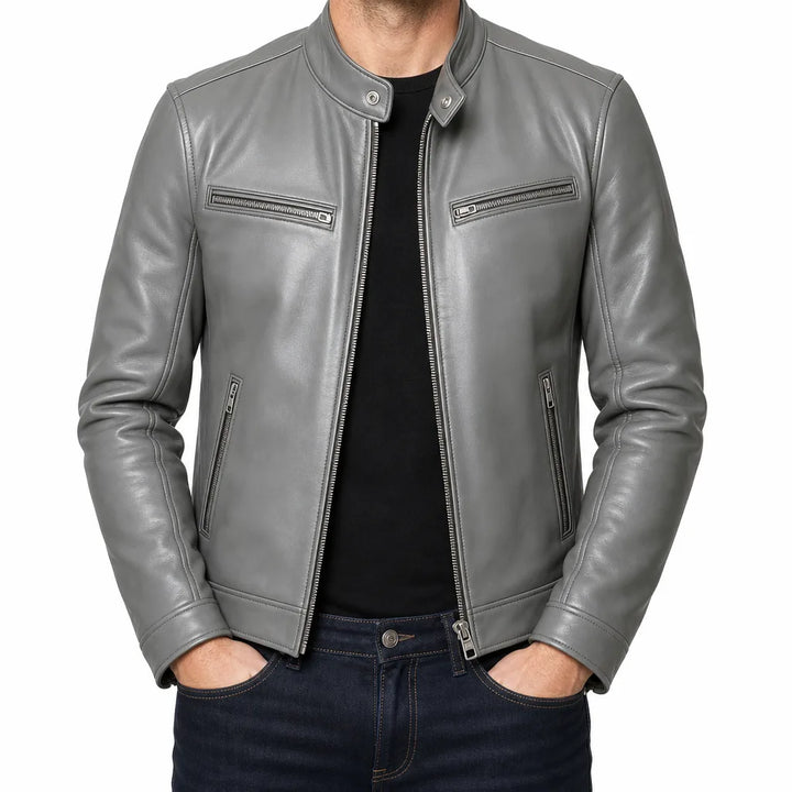 Lucian™ | Men's Leather Jacket