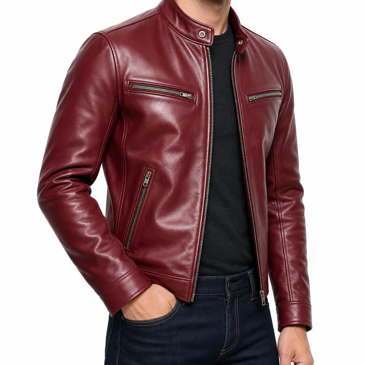 Lucian™ | Men's Leather Jacket