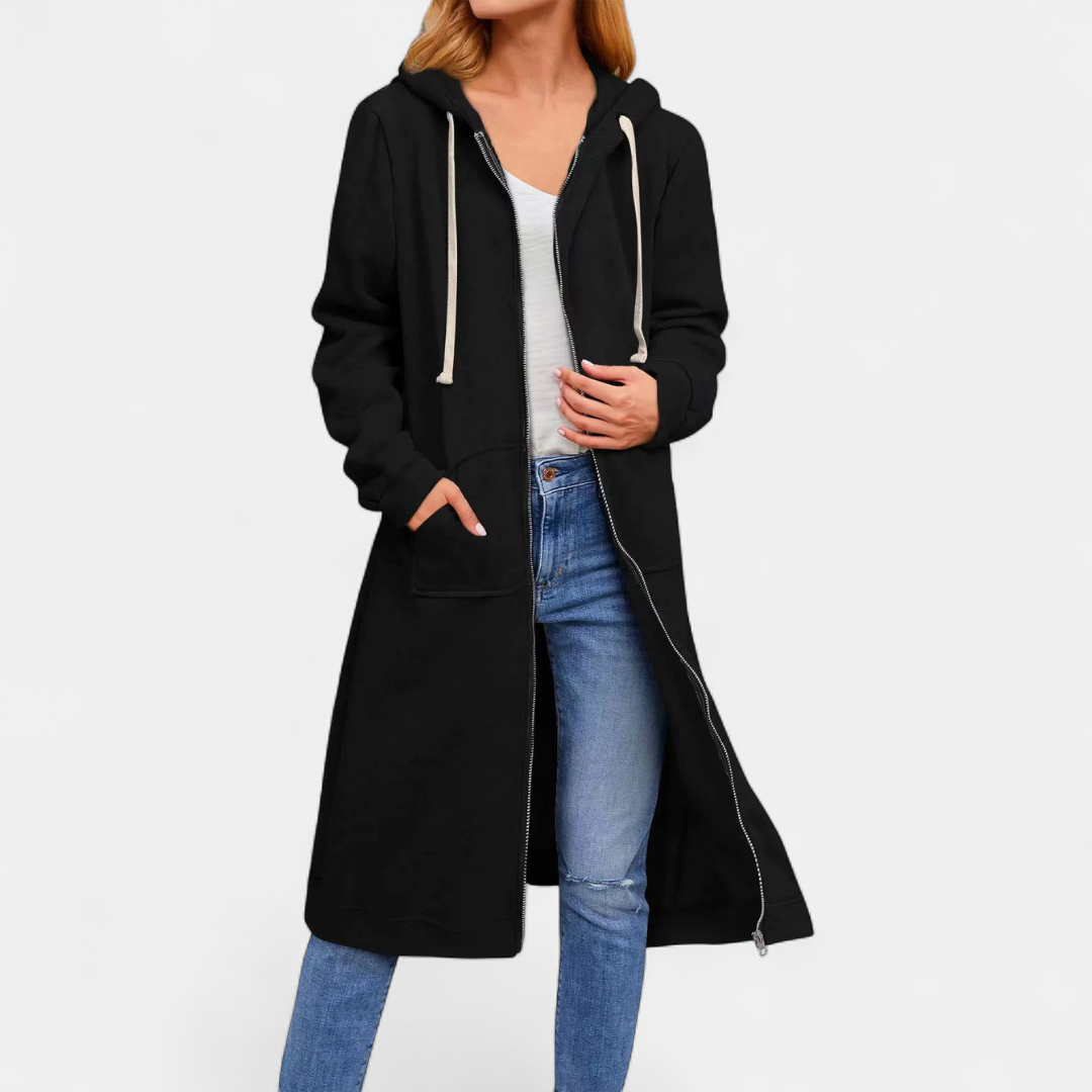 Marion Hooded Longline Cardigan