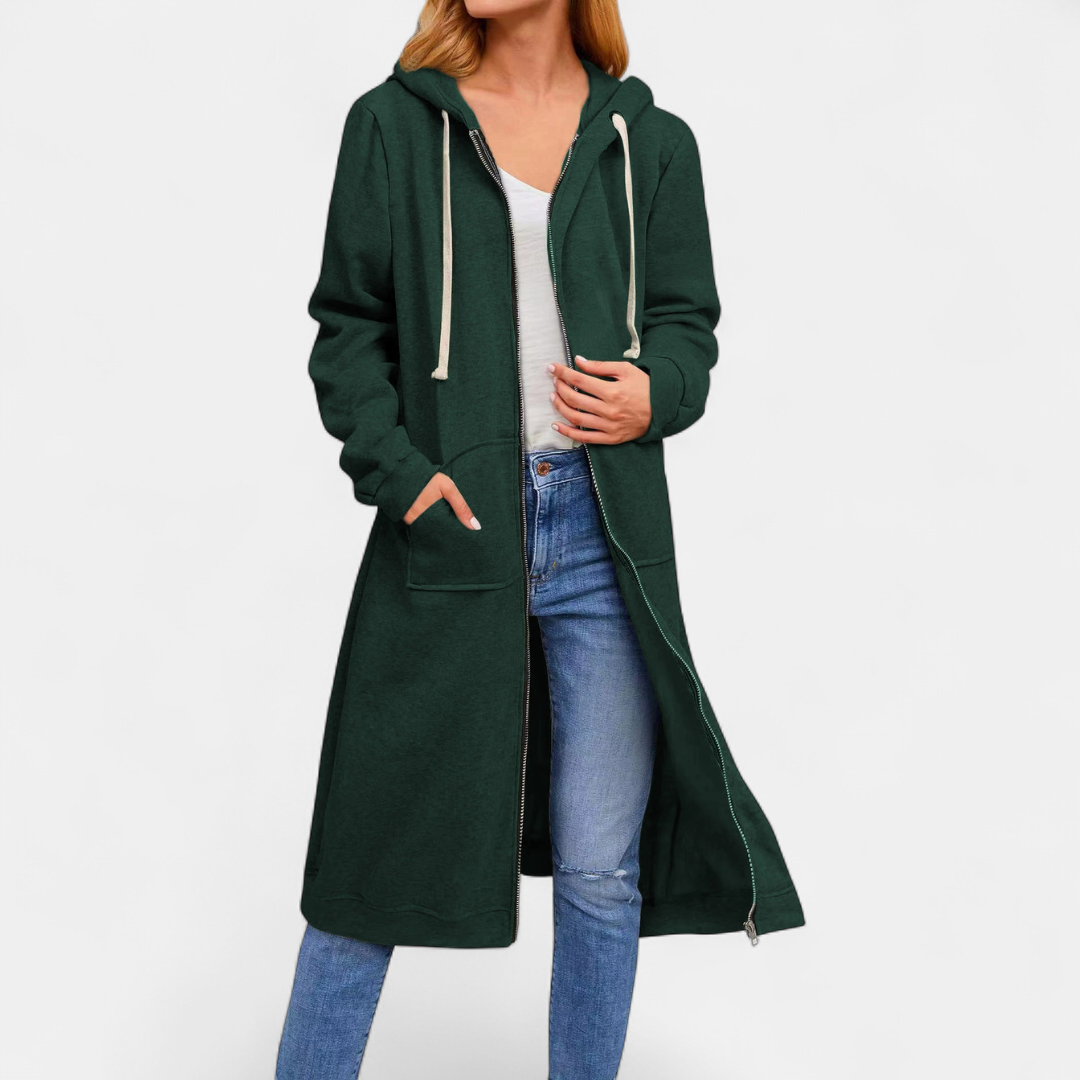Marion Hooded Longline Cardigan