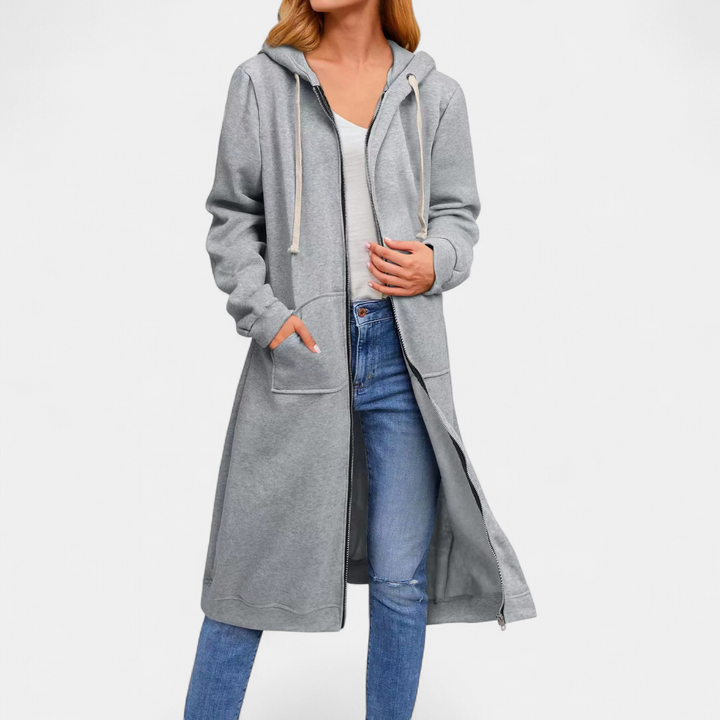 Marion Hooded Longline Cardigan