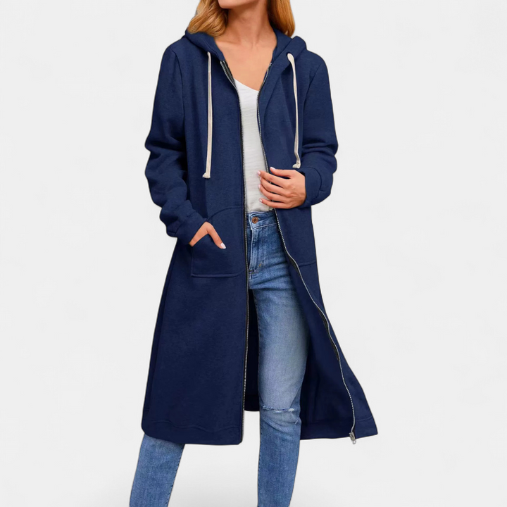 Marion Hooded Longline Cardigan