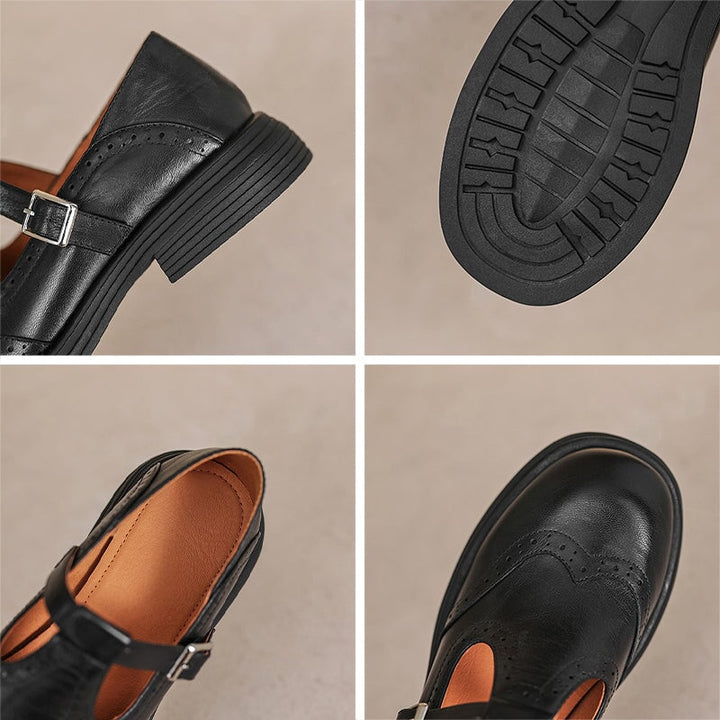 Talvanna™ | Everyday Leather Mary Janes