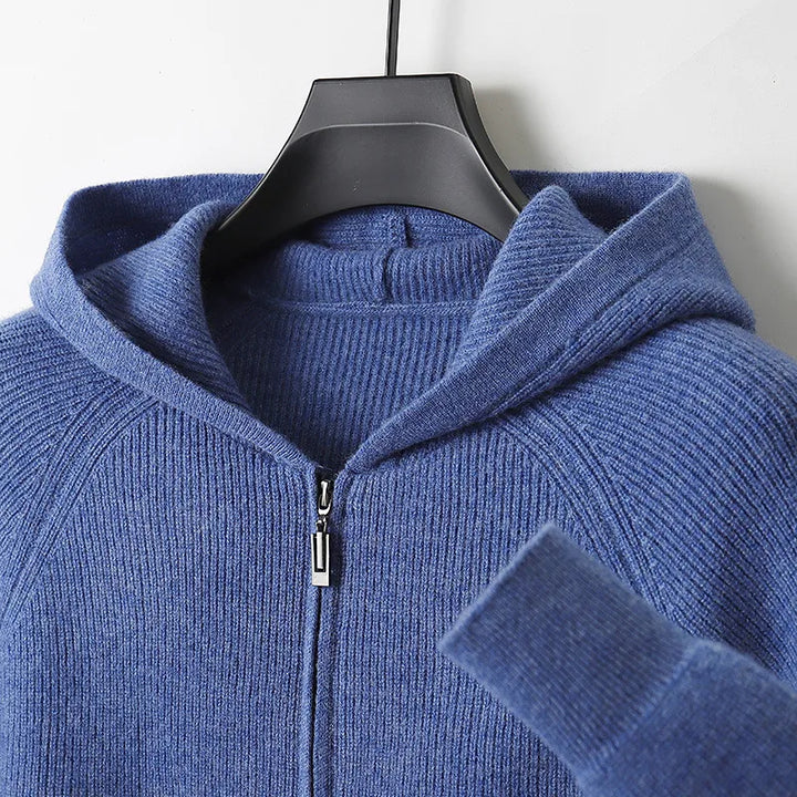 Maxim™ | Men's Cashmere Hooded Cardigan