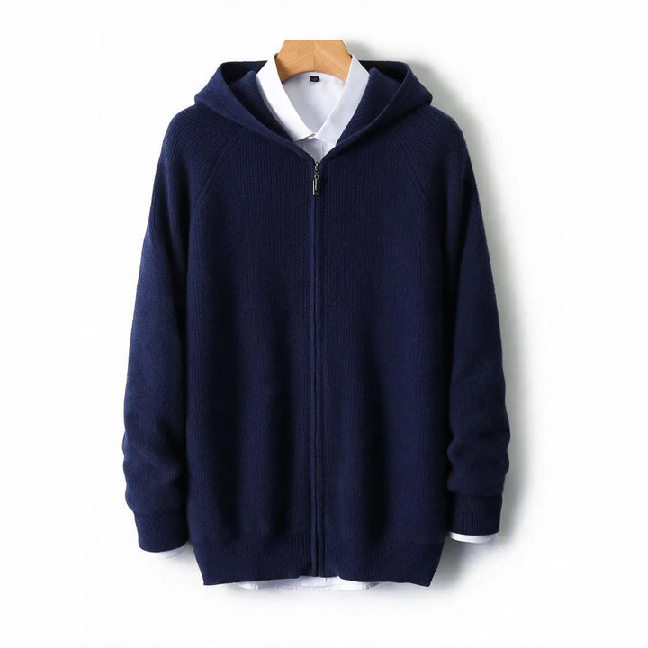 Maxim™ | Men's Cashmere Hooded Cardigan