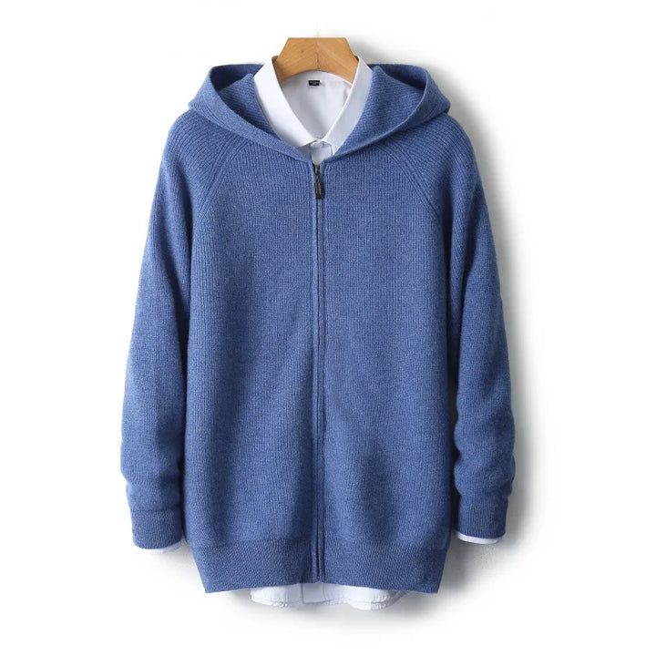 Maxim™ | Men's Cashmere Hooded Cardigan