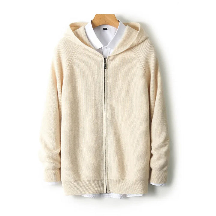 Maxim™ | Men's Cashmere Hooded Cardigan