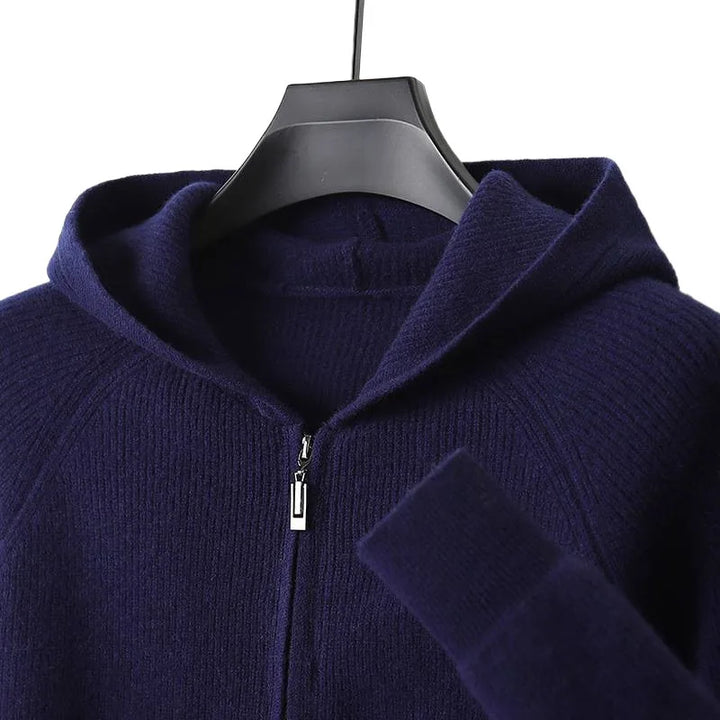 Maxim™ | Men's Cashmere Hooded Cardigan