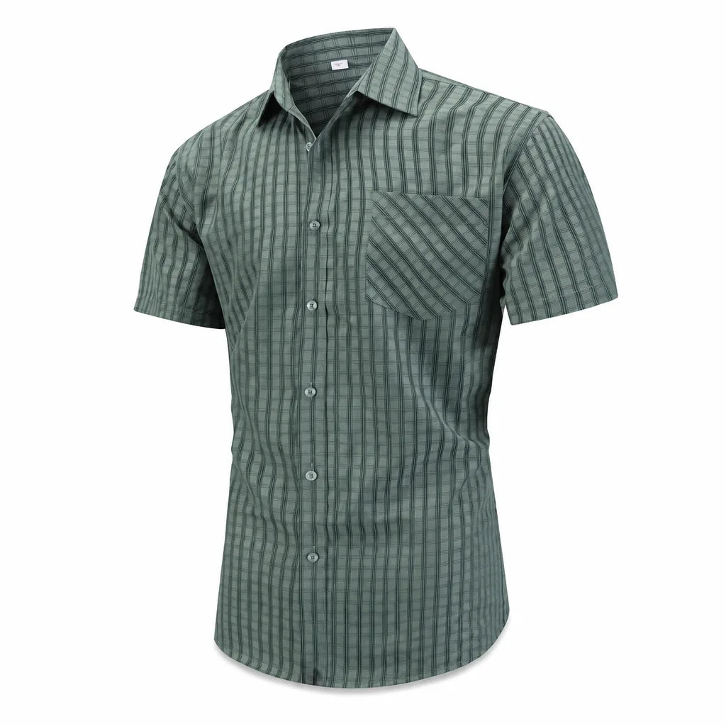Mikey™ | Men's Autumn Plaid Shirt