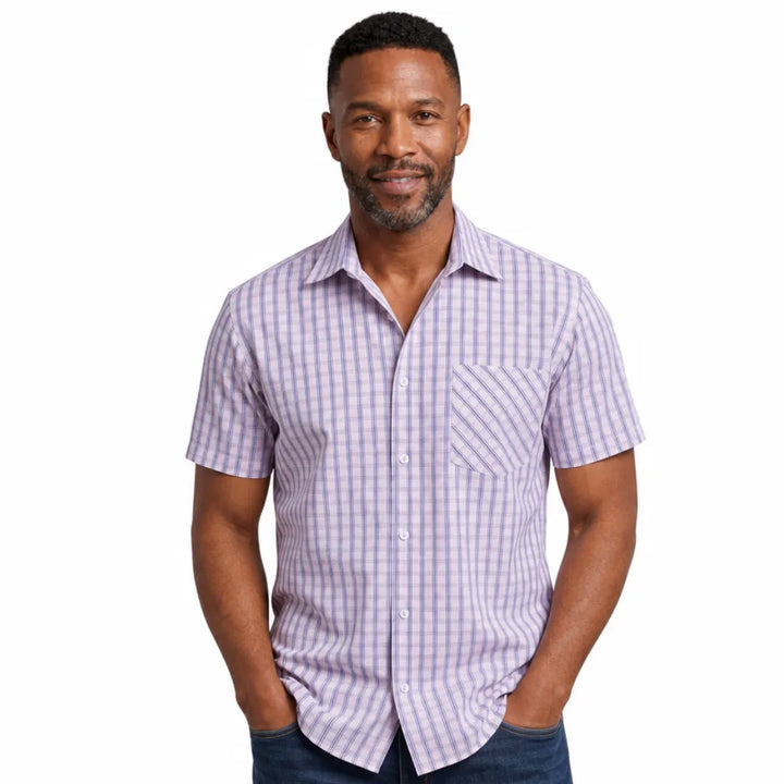 Mikey™ | Men's Autumn Plaid Shirt
