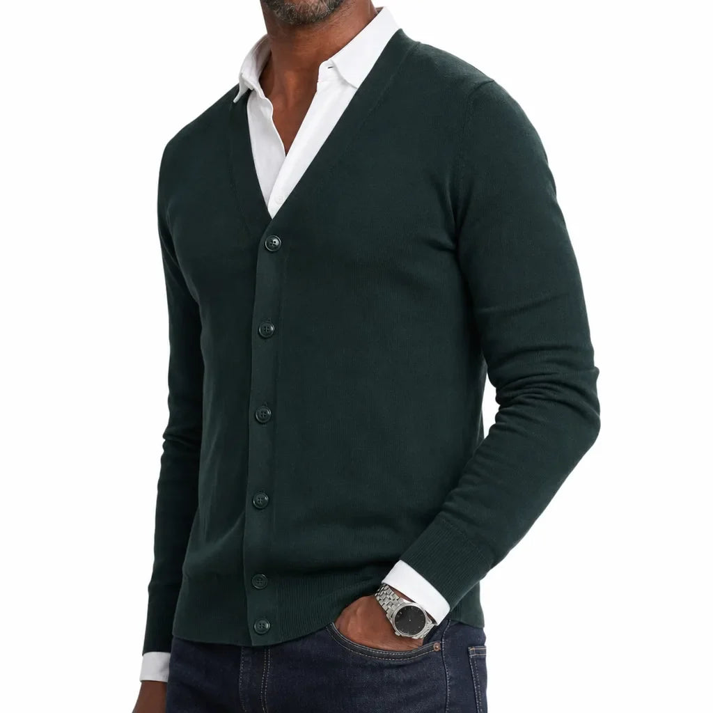 Miles™ | Men's V Neck Cardigan