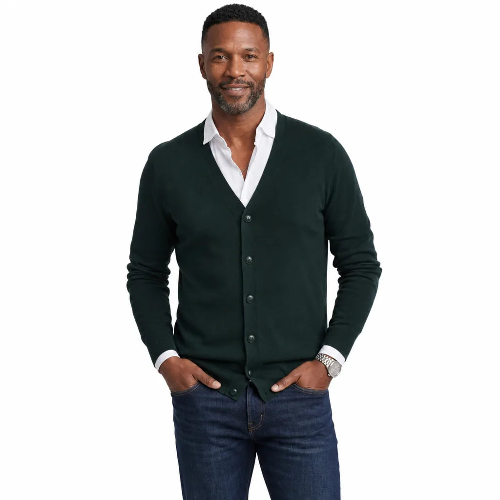 Miles™ | Men's V Neck Cardigan