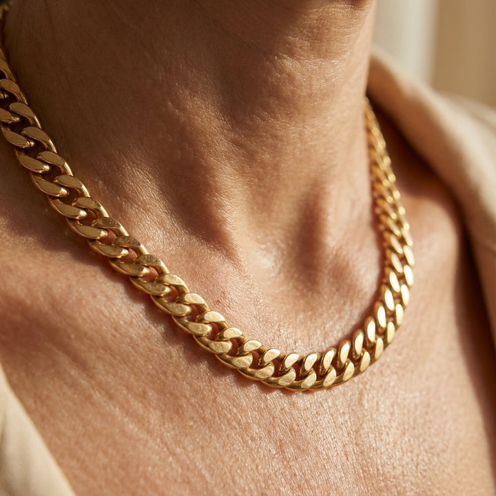 Nina™ | Chunky Gold Necklace