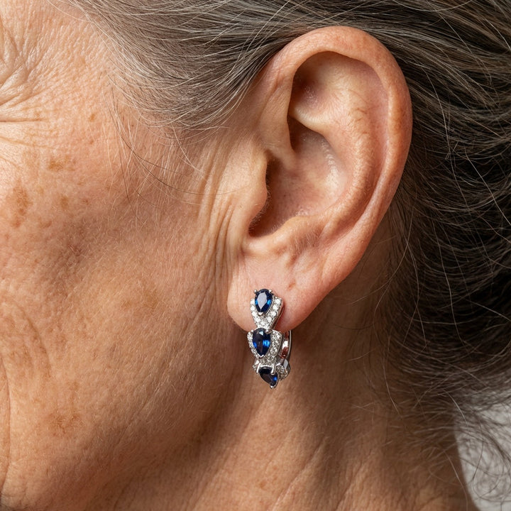 Cleo™ | Sapphire Earrings