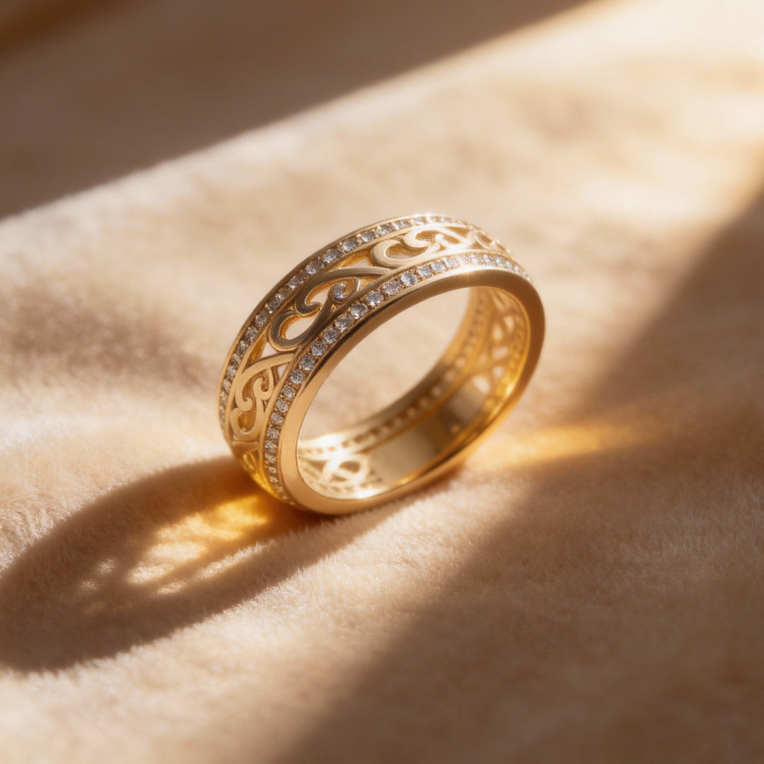 Orla™ | Gold Twisted Ring