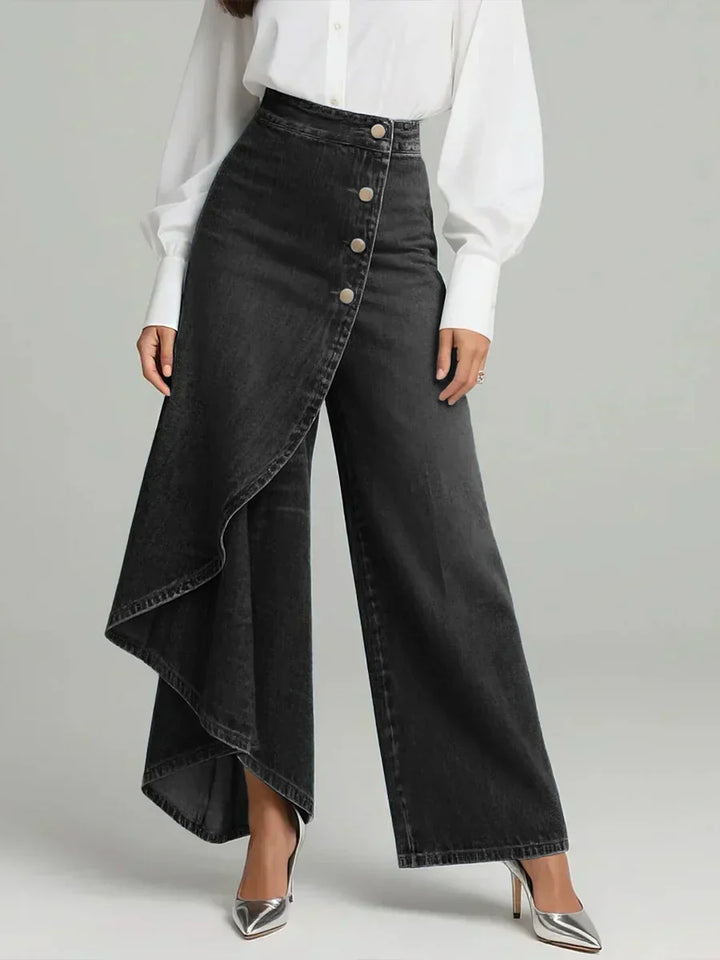 Reya™ | High-Waisted Wide-Leg Jeans