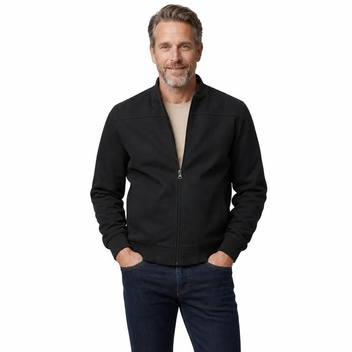 Owen™ | Men's Suede Bomber Jacket