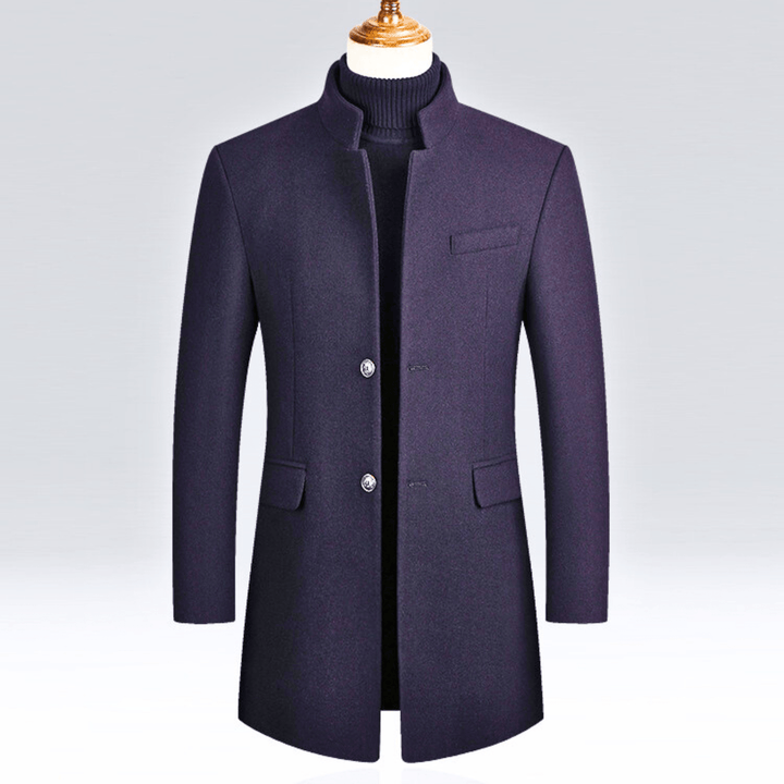 Daan | Men's Slim-Fit Mandarin Collar Jacket