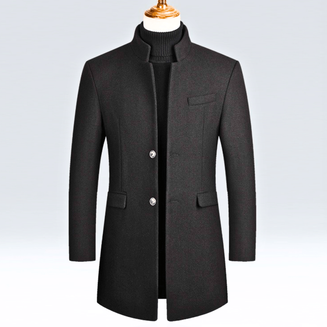 Daan | Men's Slim-Fit Mandarin Collar Jacket