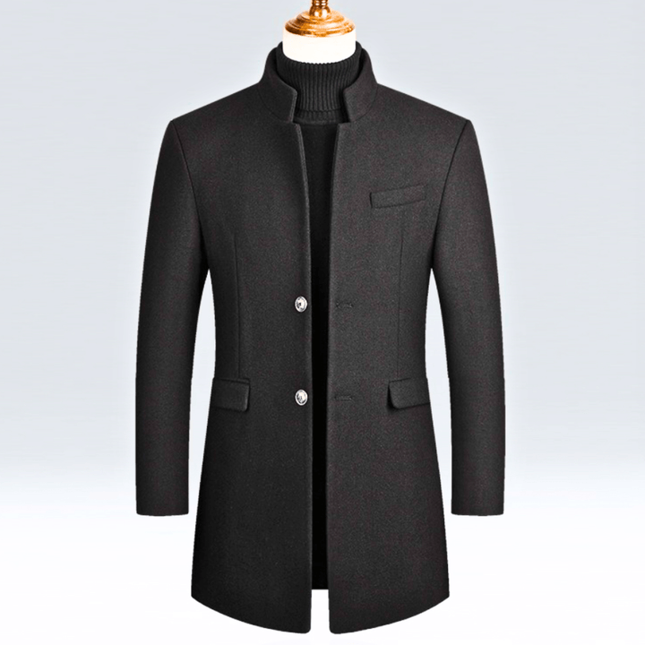 Daan | Men's Slim-Fit Mandarin Collar Jacket