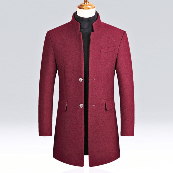 Daan | Men's Slim-Fit Mandarin Collar Jacket