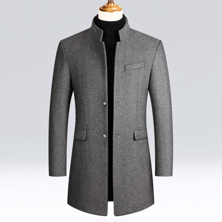 Daan | Men's Slim-Fit Mandarin Collar Jacket