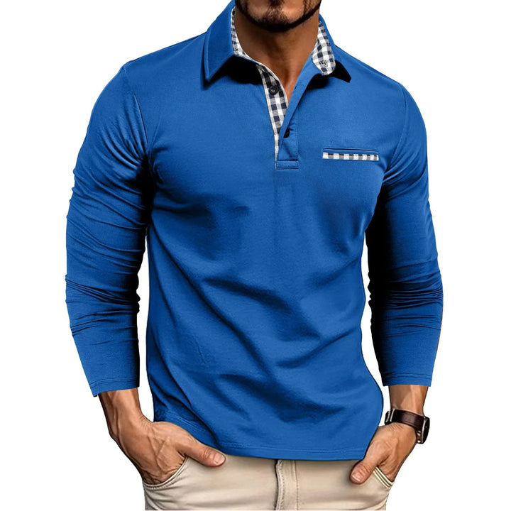 Reid™ | Men's Long-Sleeve Polo Shirt