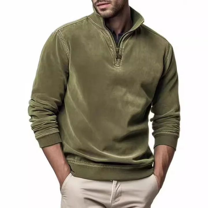 Rocco™ | Men's Soft Quarter-Zip Sweater