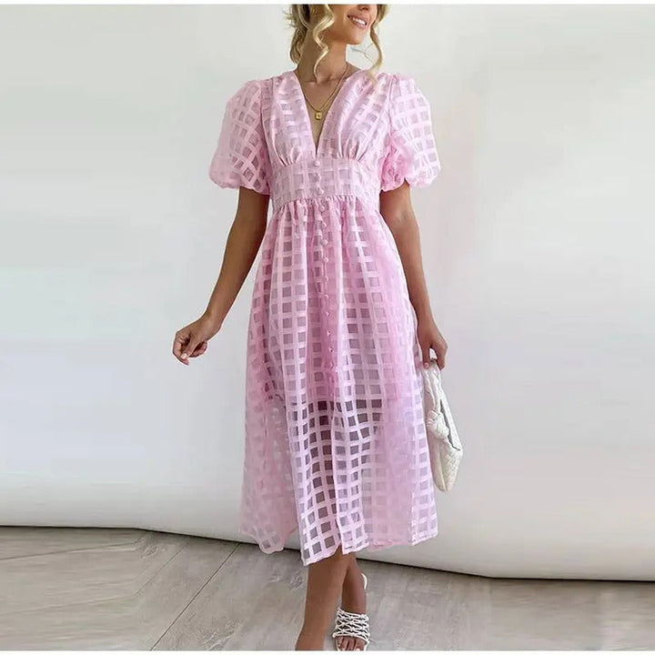 Julia | Elegant Summer Midi Dress
